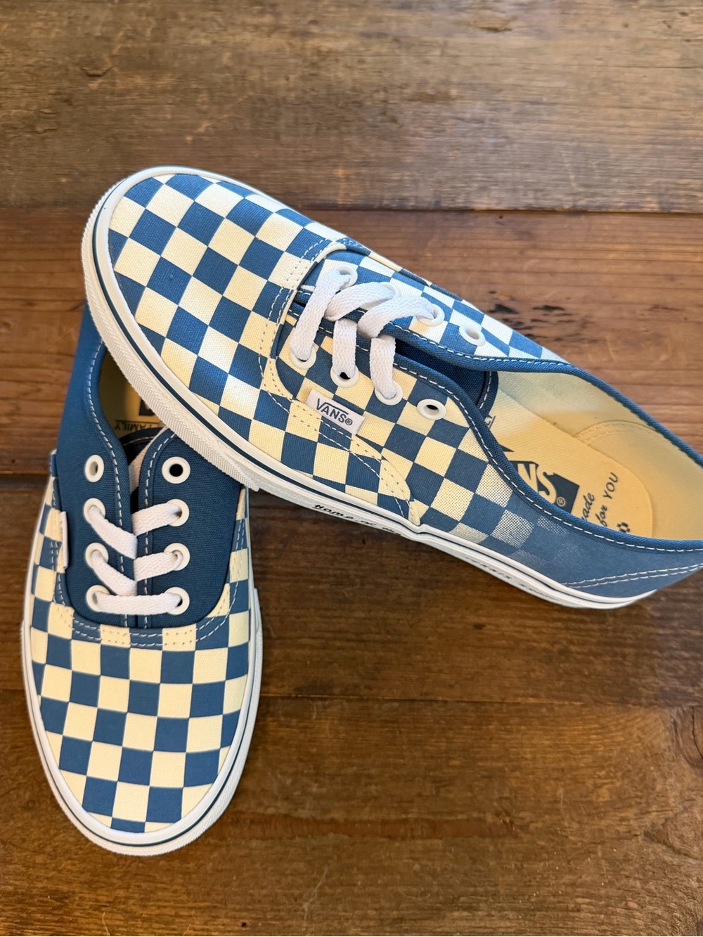 Vans 60th Anniversary Customs Checkerboard Authentic Shoe – Employee Exclusive